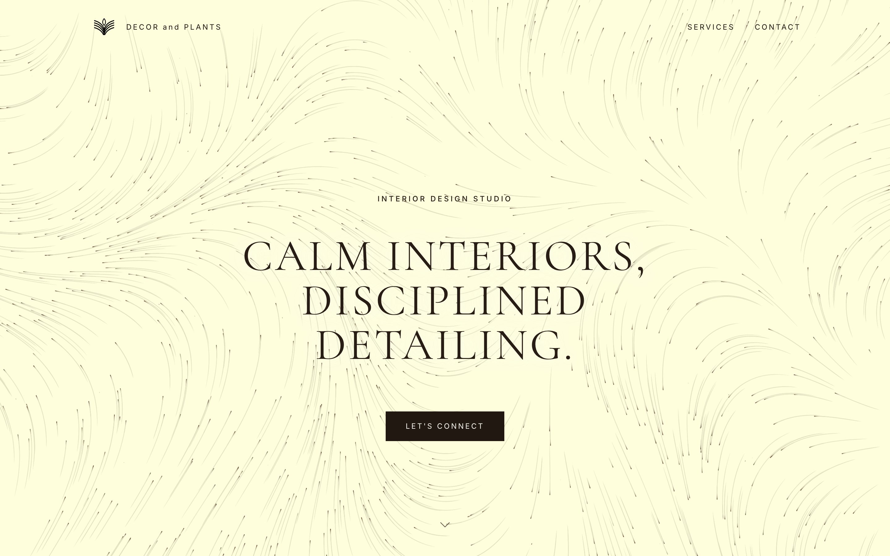 Decor & Plants website
